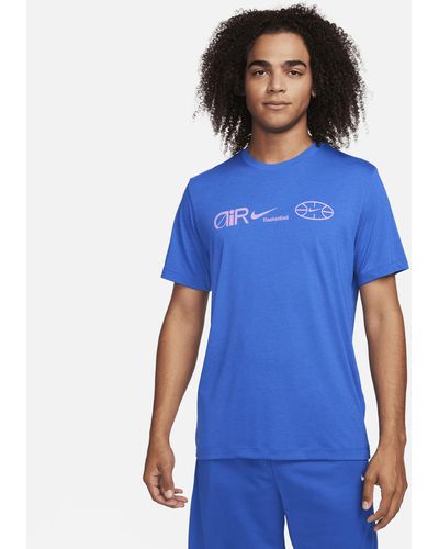 Nike Dri-fit Basketball T-shirt - Blue