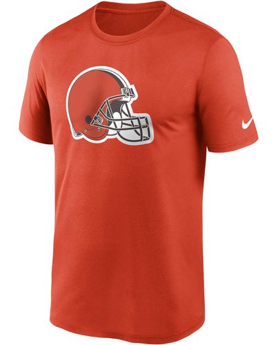 Nike Dri-fit Logo Legend (nfl Cleveland Browns) T-shirt - Red