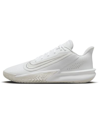 Nike Precision 7 Basketball Shoes - White