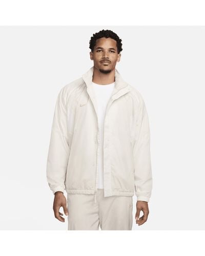 Nike Culture Of Football Therma-fit Repel Hooded Soccer Jacket - White