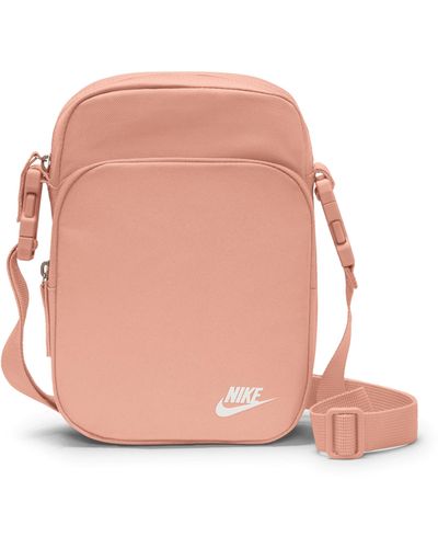 Nike Heritage Cross-body Bag (4l) Orange - Pink