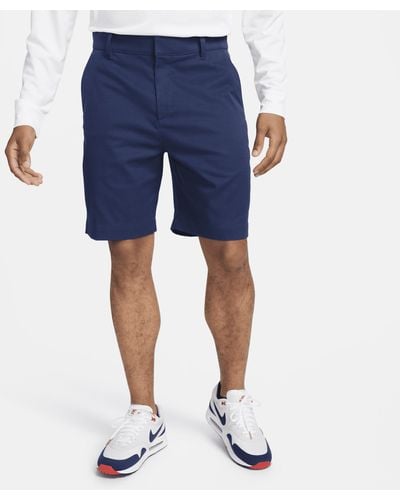 Nike Tour 8" Chino Golf Shorts - Blue