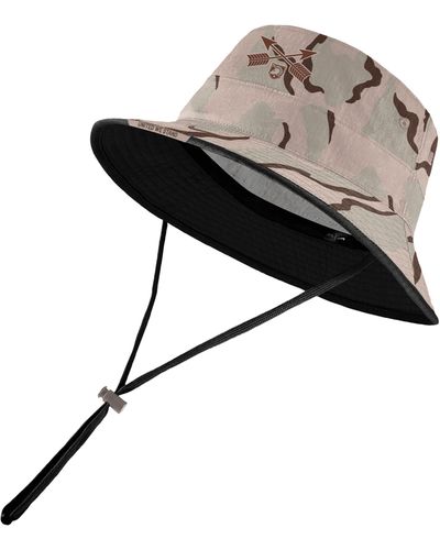 Nike College (army) Camo Bucket Hat - Black