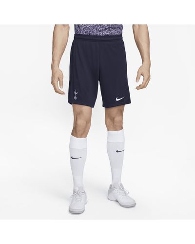 Nike Tottenham Hotspur 2023/24 Stadium Away Dri-fit Football Shorts 50% Recycled Polyester - Blue