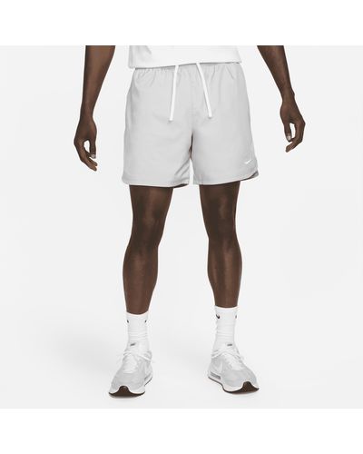 Nike Sportswear Sport Essentials Woven Lined Flow Shorts - White