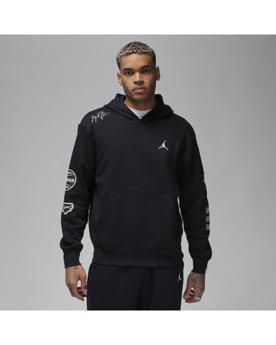 Nike Essentials Fleece Pullover Hoodie - Black