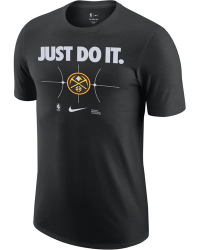 Nike Denver nuggets Essential Nba T-shirt - Black