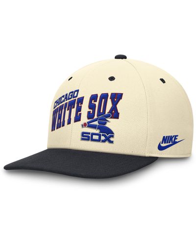 Nike Chicago White Sox Rewind Cooperstown Pro Dri-fit Mlb Adjustable Hat - Blue