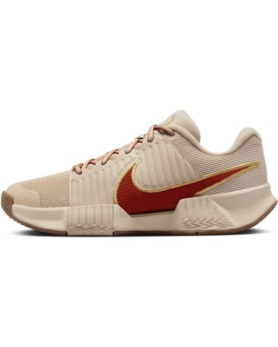 Nike Gp Challenge Pro Premium Hard Court Tennis Shoes - Brown