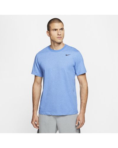 Nike Dri-fit Fitness T-shirt - Blue