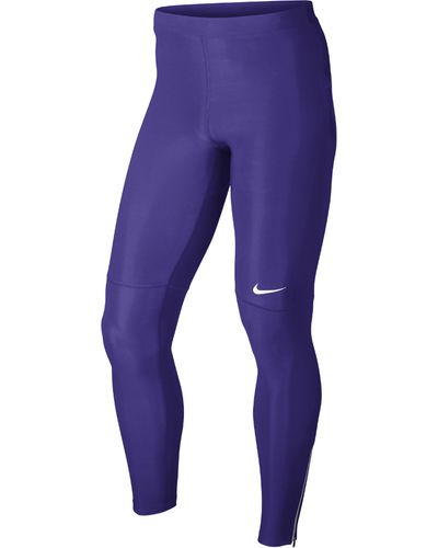 Nike Men's Running Tights - Purple