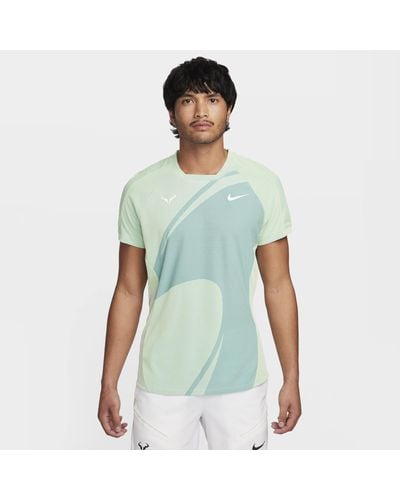 Nike Rafa Dri-fit Adv Short-sleeve Tennis Top 50% Recycled Polyester - Blue