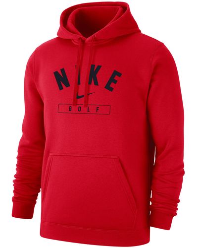 Nike Football Pullover Hoodie - Red