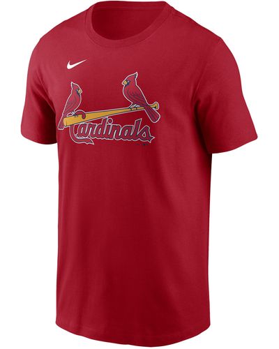 Nike Nolan Arenado St. Louis Cardinals Fuse Mlb T-shirt - Red