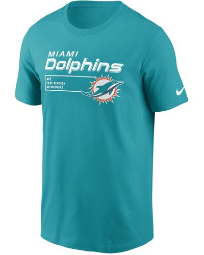 Nike Miami Dolphins Division Essential Nfl T-shirt - Blue