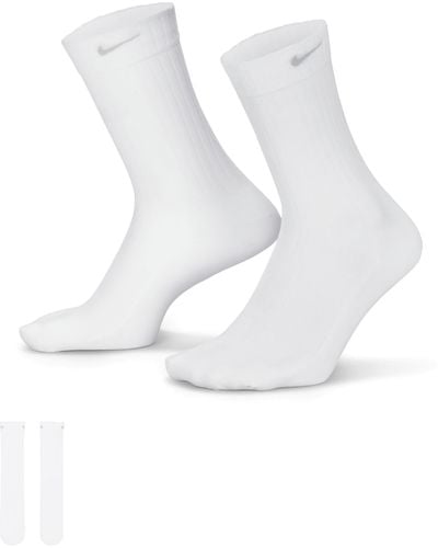 Nike Sheer Crew Socks (1 Pair) - White