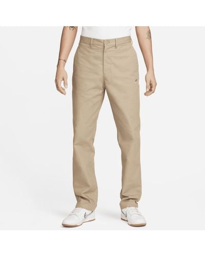 Nike Club Chino Trousers Cotton - Brown