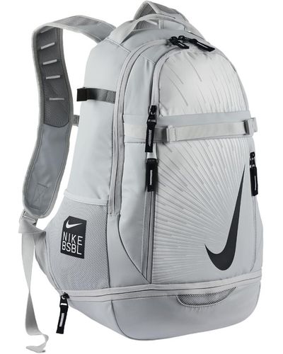 Nike Vapor Elite 2.0 Graphic Baseball Backpack (silver) - Gray