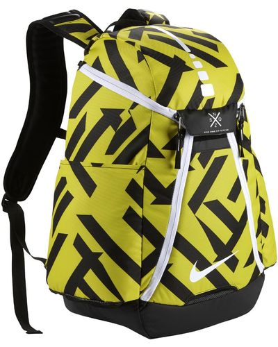 Nike Hoops Elite Max Air Team 2.0 Graphic Basketball Backpack (yellow) - Multicolor