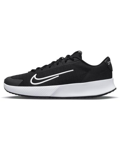Nike Court Vapor Lite 2 Hard Court Tennis Shoes - Black