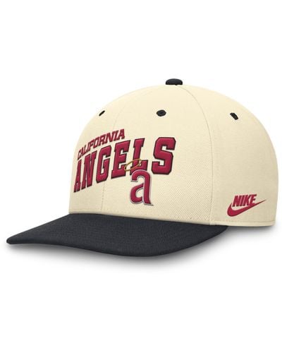 Nike California Angels Rewind Cooperstown Pro Dri-fit Mlb Adjustable Hat - Pink