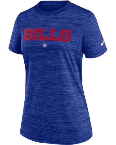 Nike Dri-fit Sideline Velocity (nfl Buffalo Bills) T-shirt - Blue