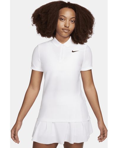 Nike Victory Dri-fit Short-sleeve Golf Polo - White