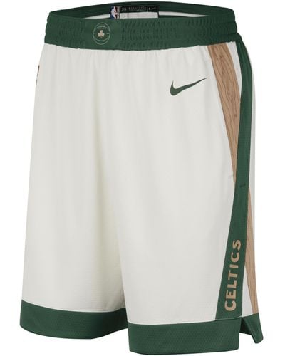 Nike Boston Celtics 2023/24 City Edition Dri-fit Nba Swingman Shorts 50% Recycled Polyester - Green