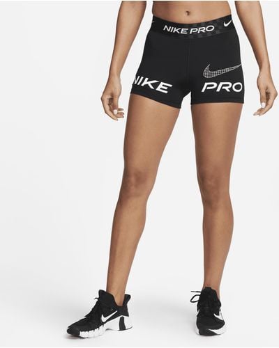 Nike Shorts da training 8 cm a vita media con grafica pro dri-fit - Blu