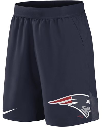 Nike Dri-fit Stretch (nfl New England Patriots) Shorts - Blue
