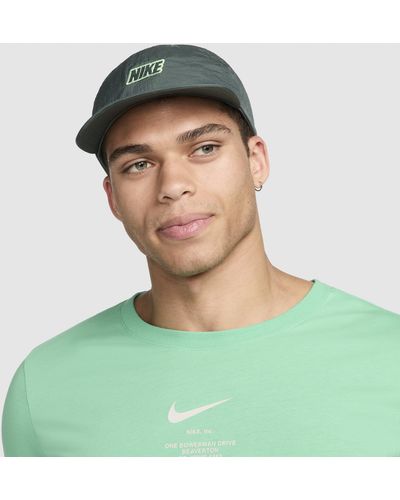 Nike Club Unstructured Flat Bill Outdoor Cap - Green
