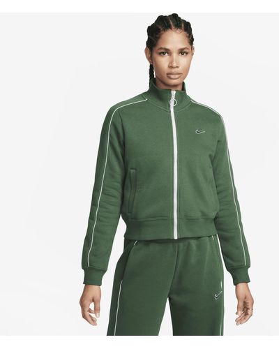 Nike Sportswear Fleece Track Top - Green