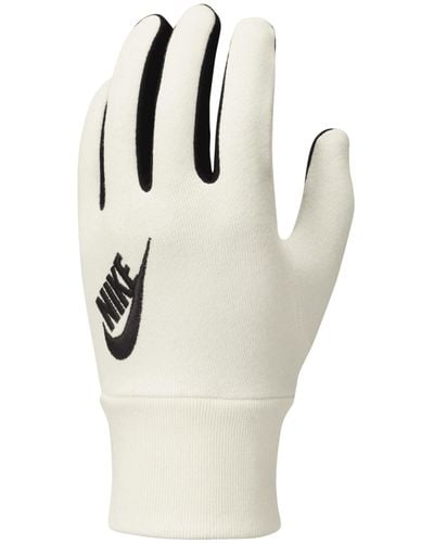 Nike Club Fleece Gloves - White