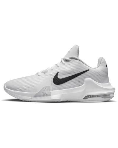 Nike Impact 4 Basketball Shoes - White