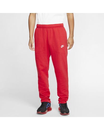 Nike Sportswear Club Fleece Pants - Red