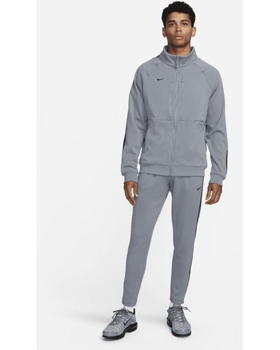 Nike Culture Of Football Dri-fit Soccer Tracksuit - Blue