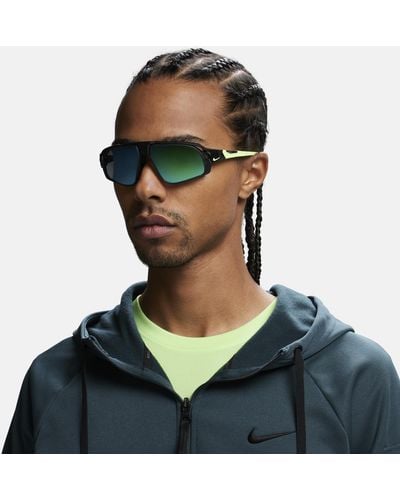 Nike Flyfree Mirrored Sunglasses - Green