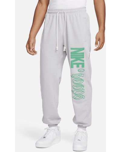 Nike Standard Issue Dri-fit Basketball Trousers - Grey