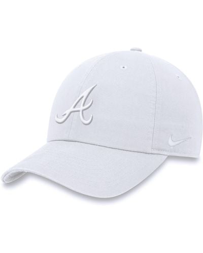 Nike Atlanta Braves Club Mlb Adjustable Hat - White