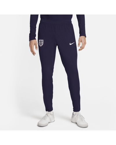 Nike England Strike Elite Dri-fit Adv Football Knit Trousers Polyester - Blue