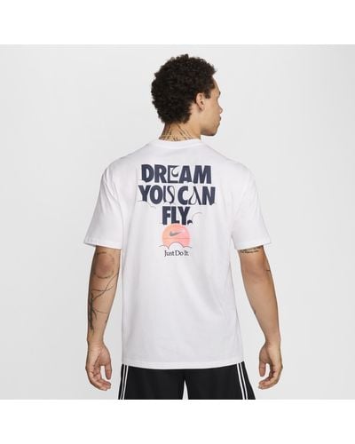 Nike Max90 Basketball T-shirt - White