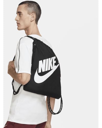 Nike Heritage Drawstring Bag (13l) - Black