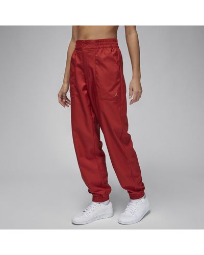 Nike Jordan Woven Trousers Polyester - Red