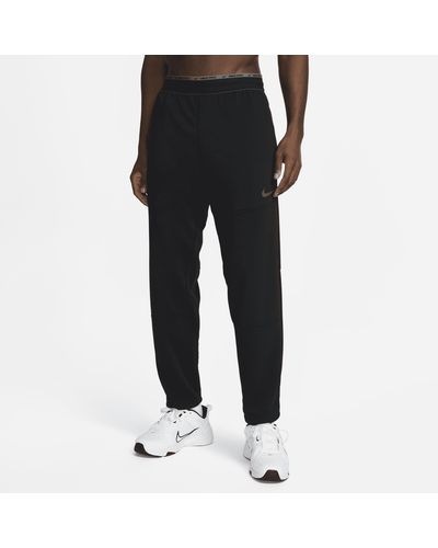 Nike Dri-fit Fleece Fitness Pants - Black