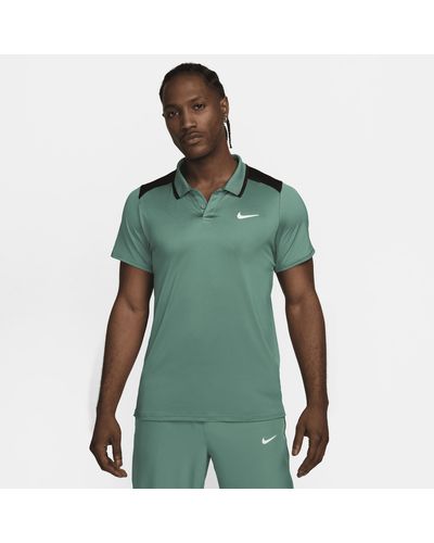 Nike Court Advantage Tennis Polo 50% Recycled Polyester - Green
