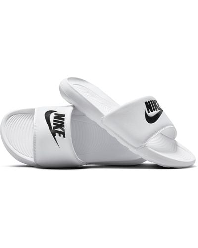 Nike Victori One Slides - White