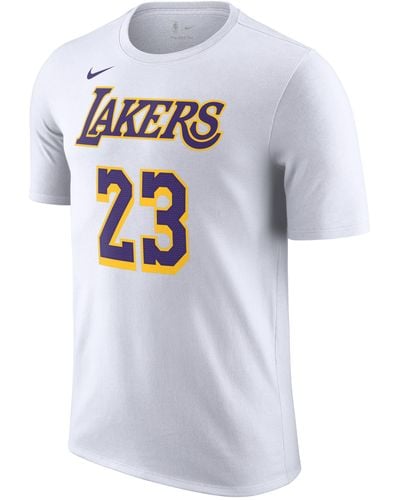 Nike Los Angeles Lakers Nba-shirt - Blauw