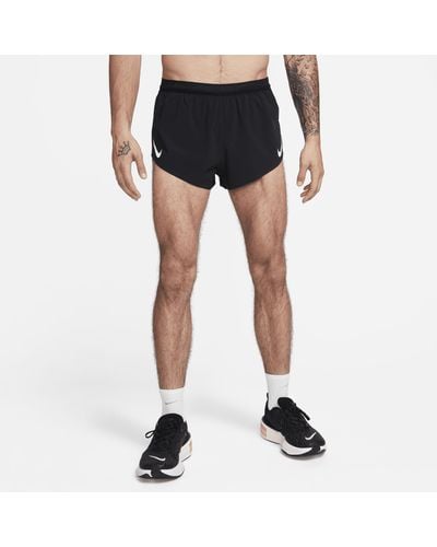 Nike Aeroswift Dri-fit Adv 2" Brief-lined Running Shorts - Blue