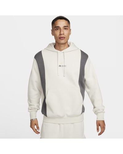 Nike Air Pullover Fleece Hoodie Cotton - Brown