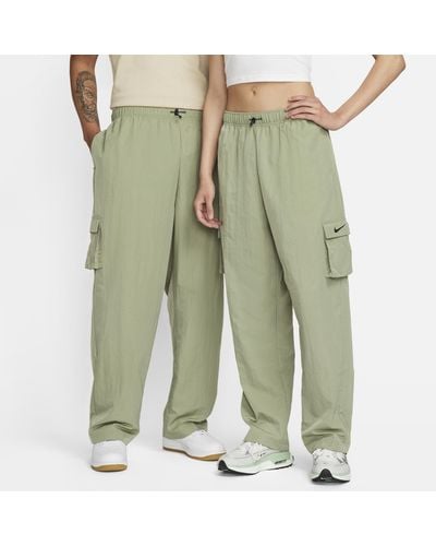 Nike Sportswear Essential High-rise Woven Cargo Pants - Green